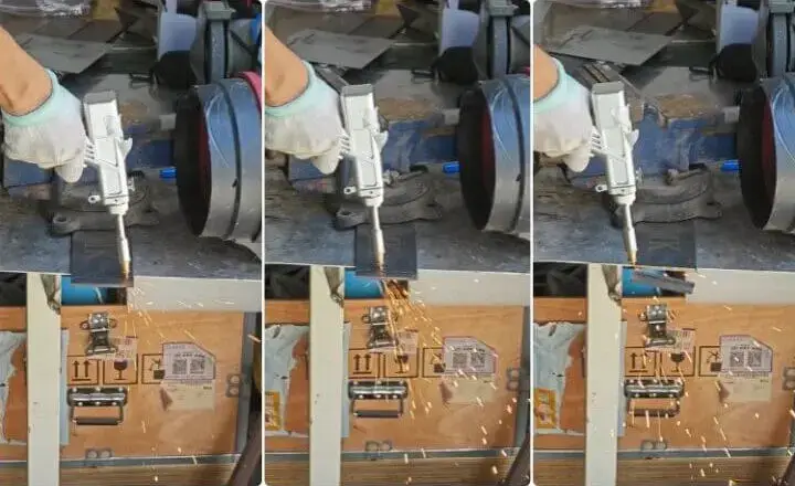 welder for cut