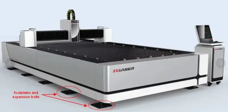 Anchoring System for Laser Cutting Machines