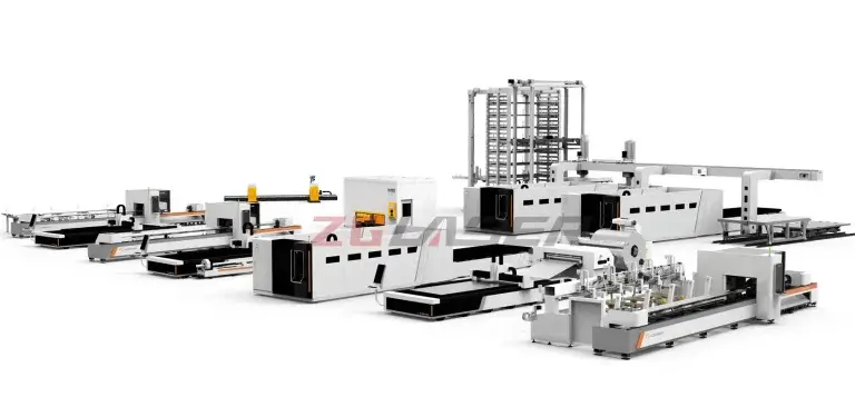 Laser Cutter Product Series and Loading/Unloading Supporting Equipment