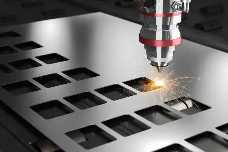 metal laser cutting material