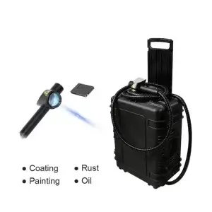 17th Optatec Frankfurt Suitcase-style portable laser cleanning machine