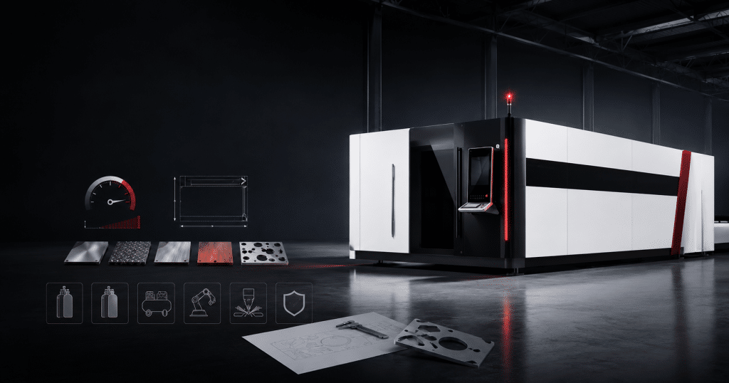 How to choose a fiber laser cutting machine for industrial sheet metal production