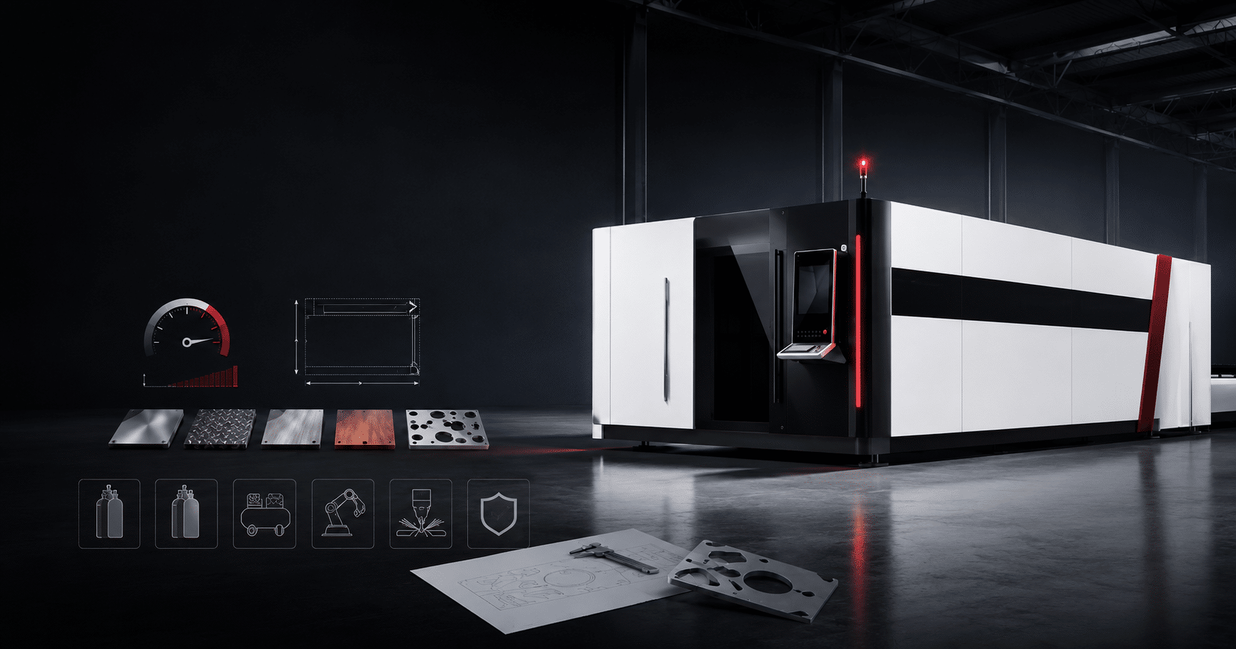 How to choose a fiber laser cutting machine for industrial sheet metal production